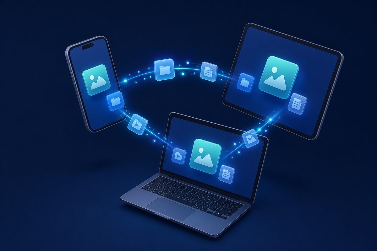 EasyShare — devices sharing files peer to peer